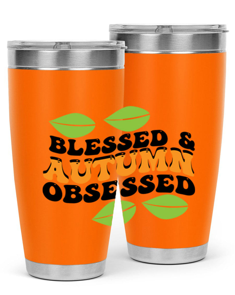 Blessed Autumn Obsessed 48#- fall- Tumbler