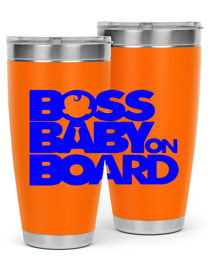Boss Baby On Board 2#- black words phrases- Cotton Tank
