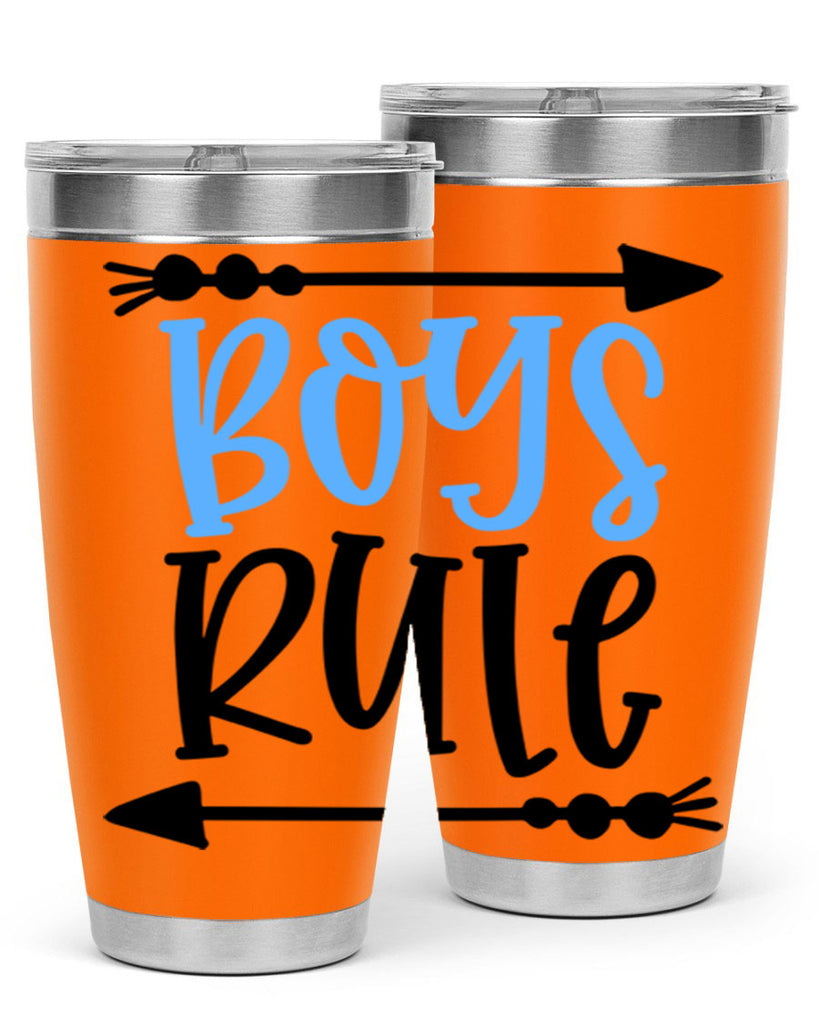 Boys Rule Style 108#- baby- tumbler