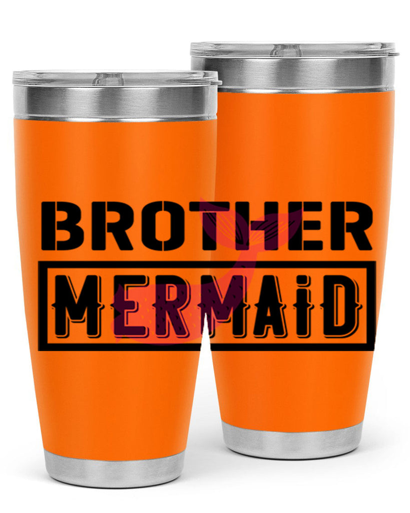 Brother mermaid 86#- mermaid- Tumbler