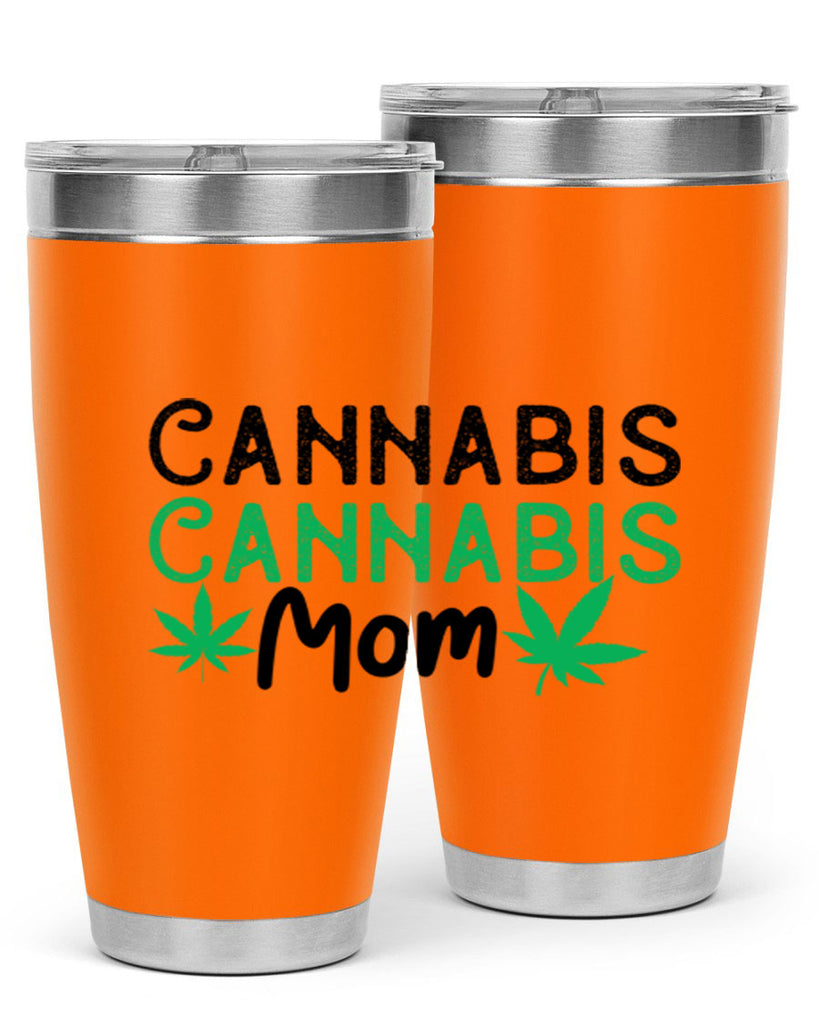 Cannabis Mom 48#- marijuana- Tumbler