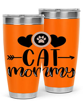 Cat Mommy Style 87#- cat- Tumbler