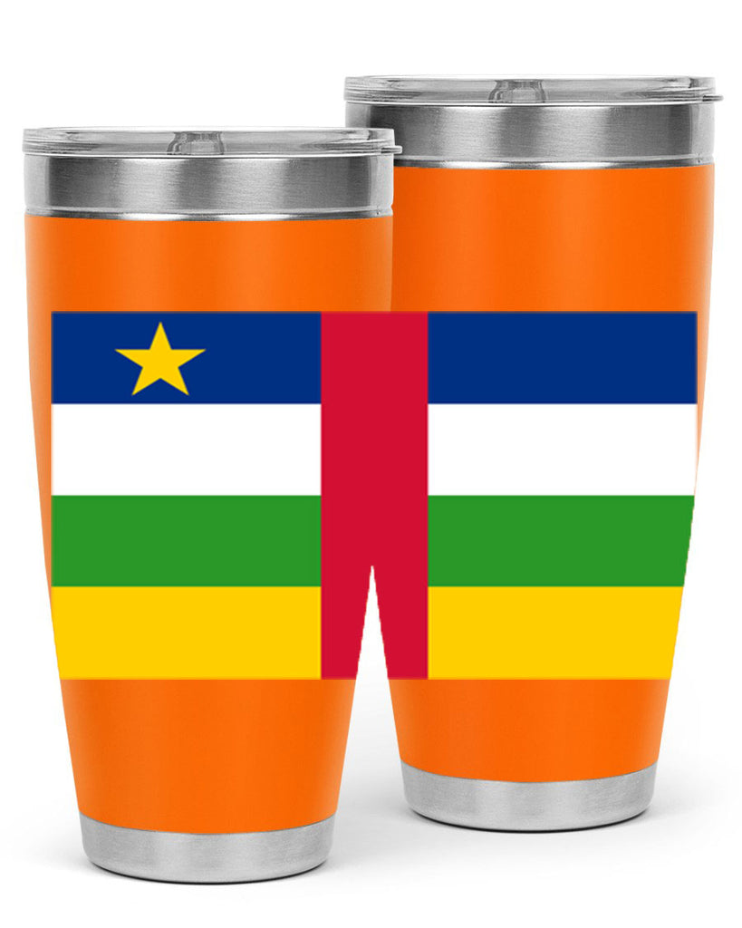 Central African Republic 165#- world flags- Tumbler