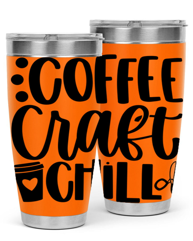 Coffee Craft Chill 42#- crafting- Tumbler