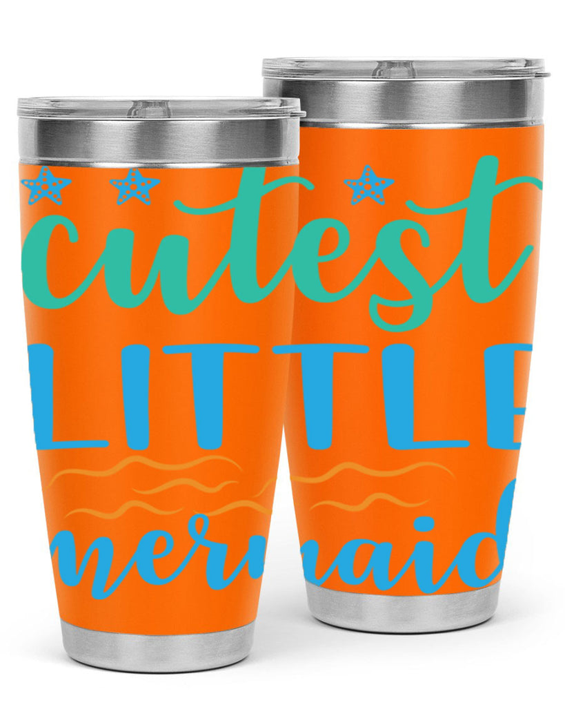 Cutest Little Mermaid Design 97#- mermaid- Tumbler