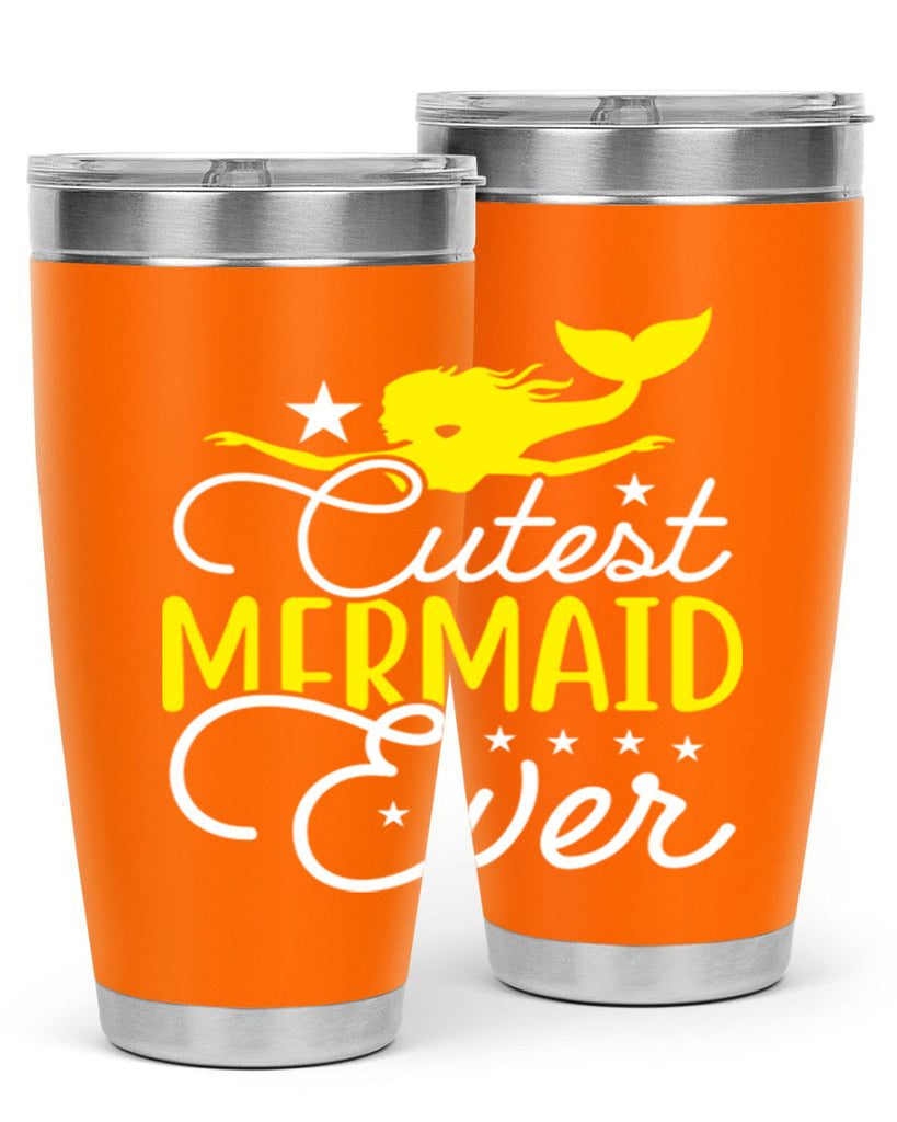 Cutest Mermaid Ever 92#- mermaid- Tumbler