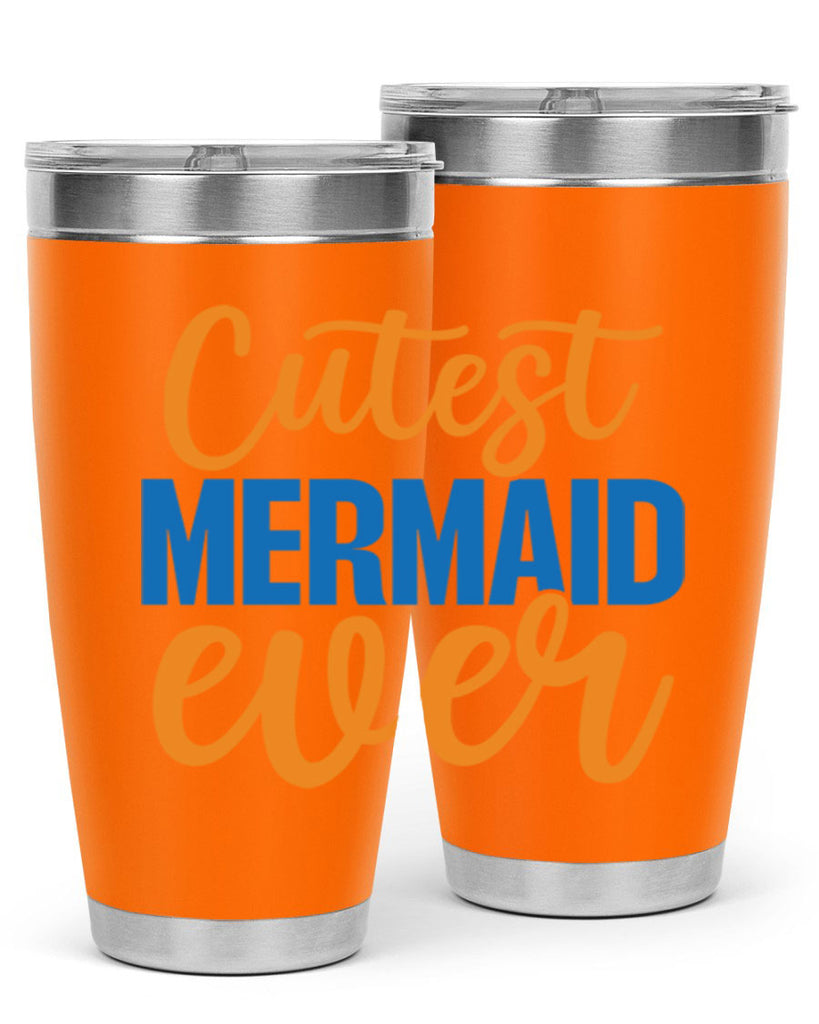 Cutest Mermaid Ever 94#- mermaid- Tumbler
