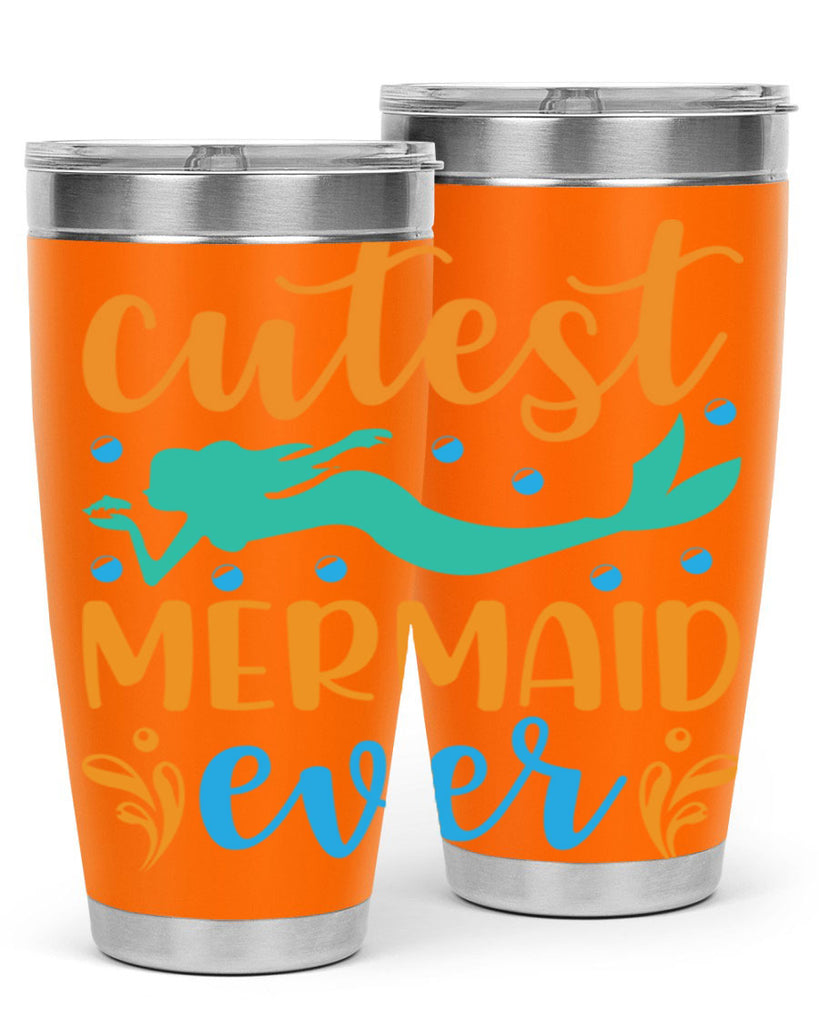 Cutest Mermaid Ever Design 102#- mermaid- Tumbler
