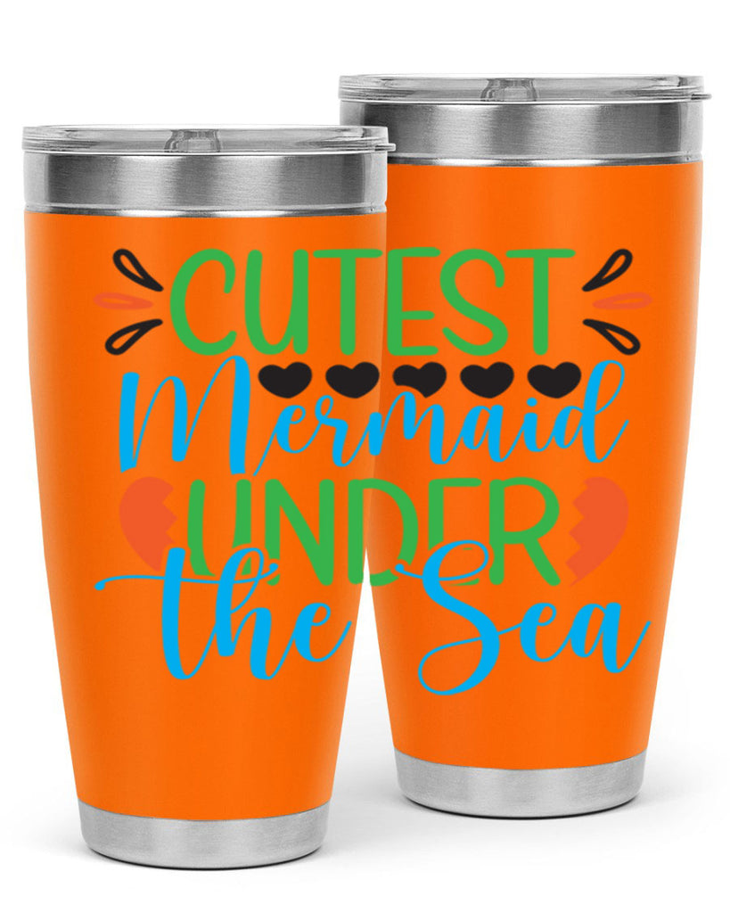 Cutest Mermaid Under The Sea 109#- mermaid- Tumbler