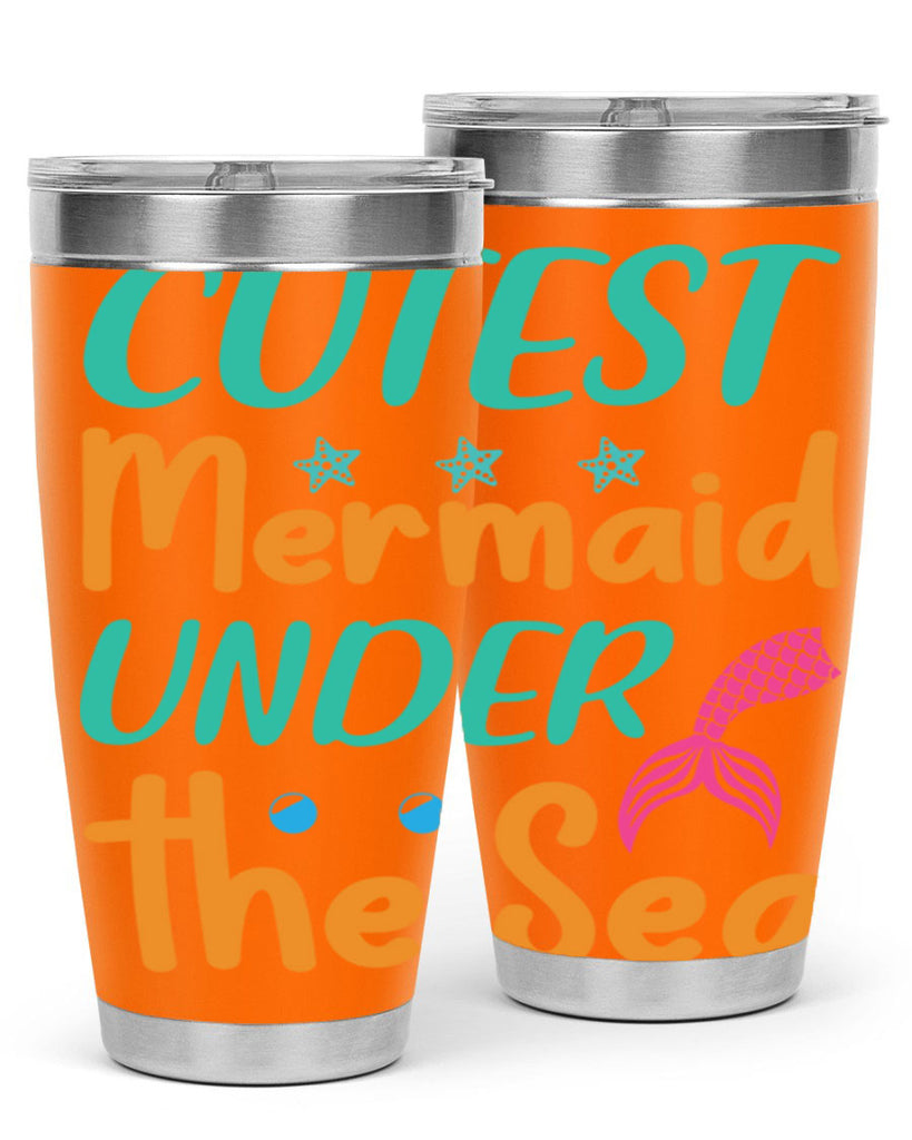 Cutest Mermaid Under the Sea 107#- mermaid- Tumbler