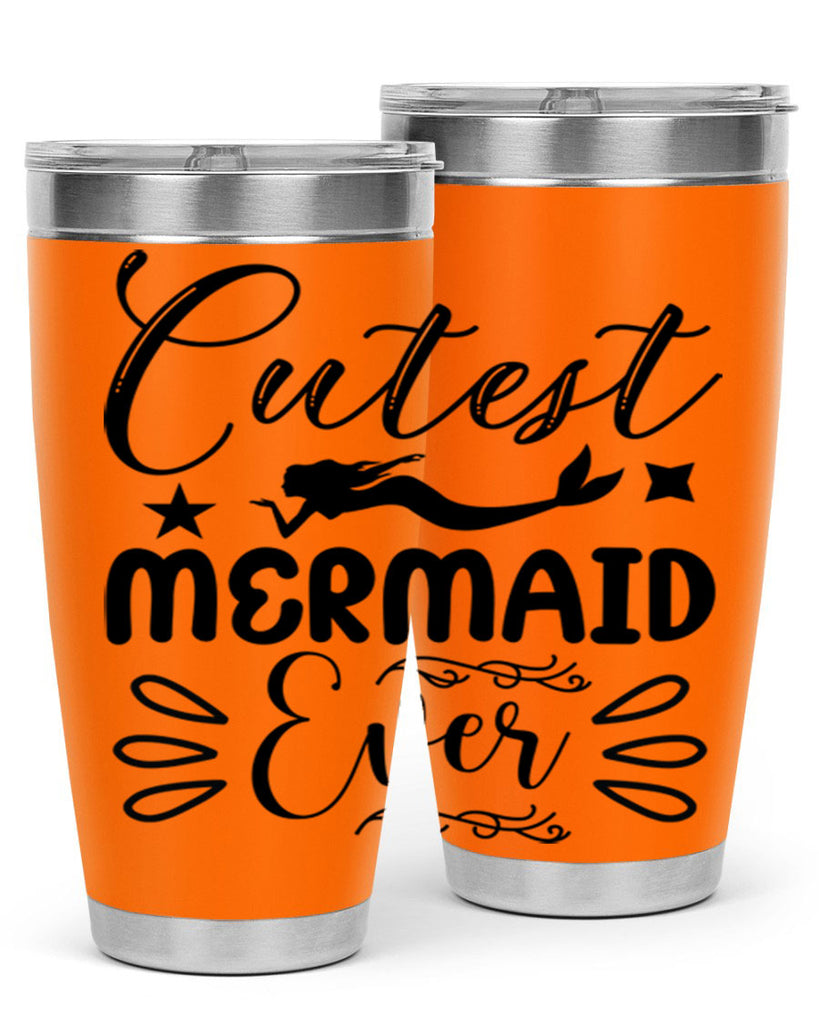 Cutest mermaid ever 101#- mermaid- Tumbler