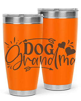 Dog Grandma Style 101#- dog- Tumbler