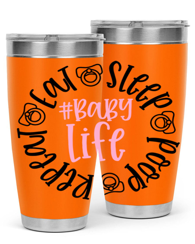 Eat Sleep Poop Repeat BabyLife Style 97#- baby- tumbler