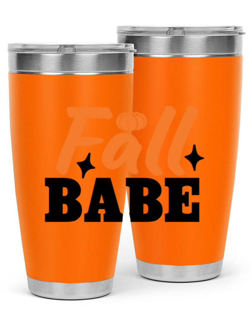 Fall Babe 89#- fall- Tumbler