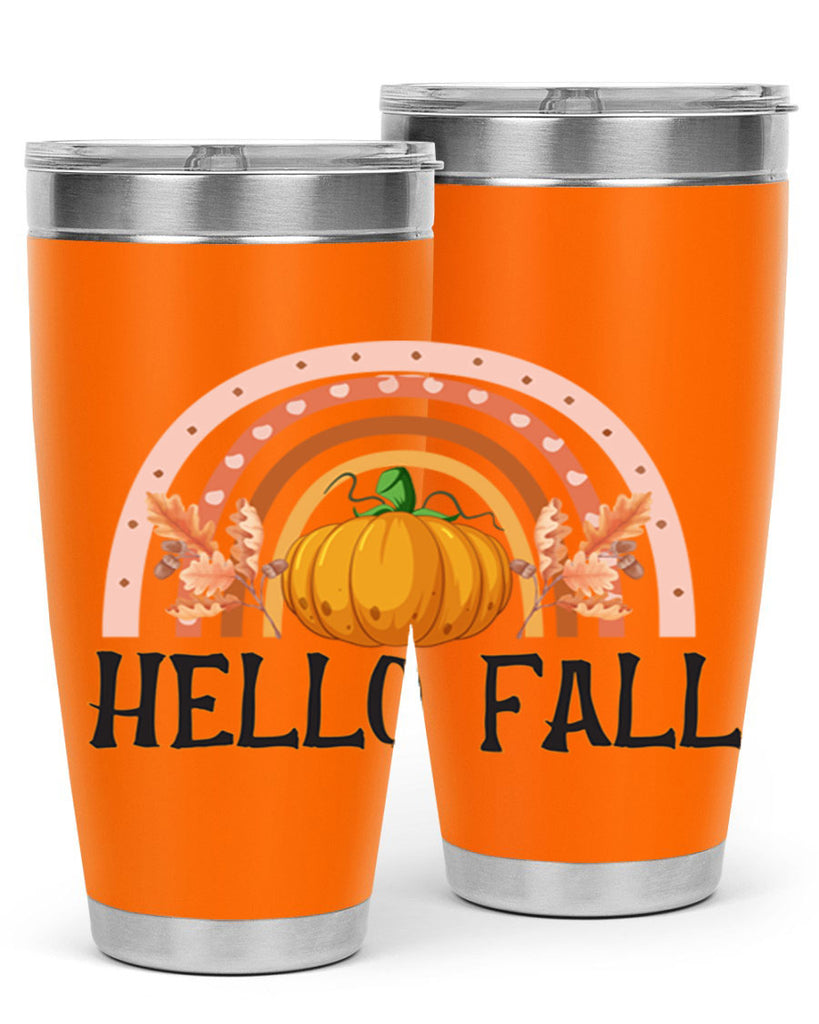 Fall Boho Rainbow 91#- fall- Tumbler