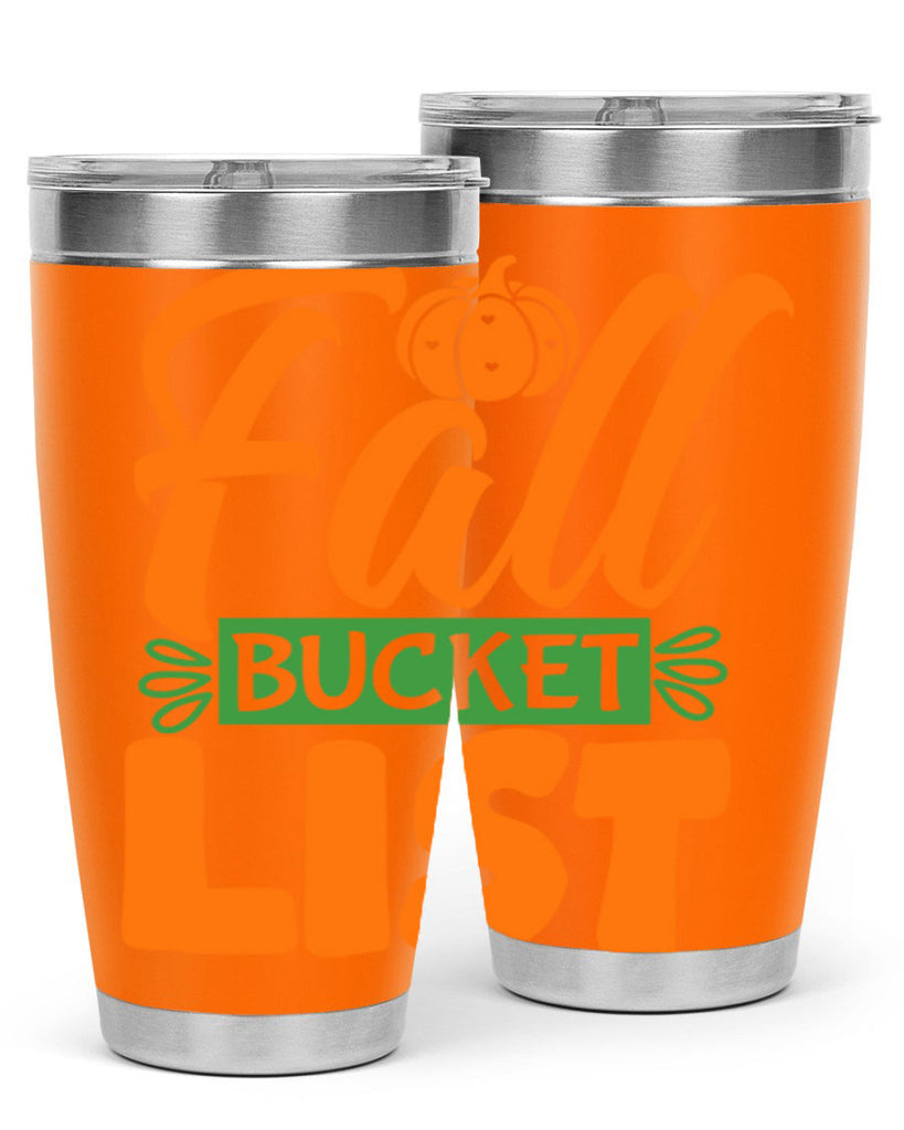 Fall Bucket List 93#- fall- Tumbler