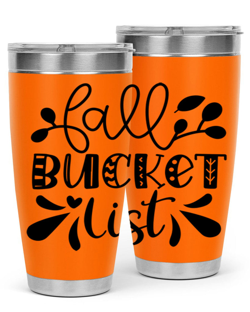 Fall Bucket List 94#- fall- Tumbler
