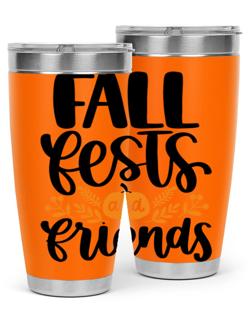 Fall Fests And Friends 484#- fall- Tumbler