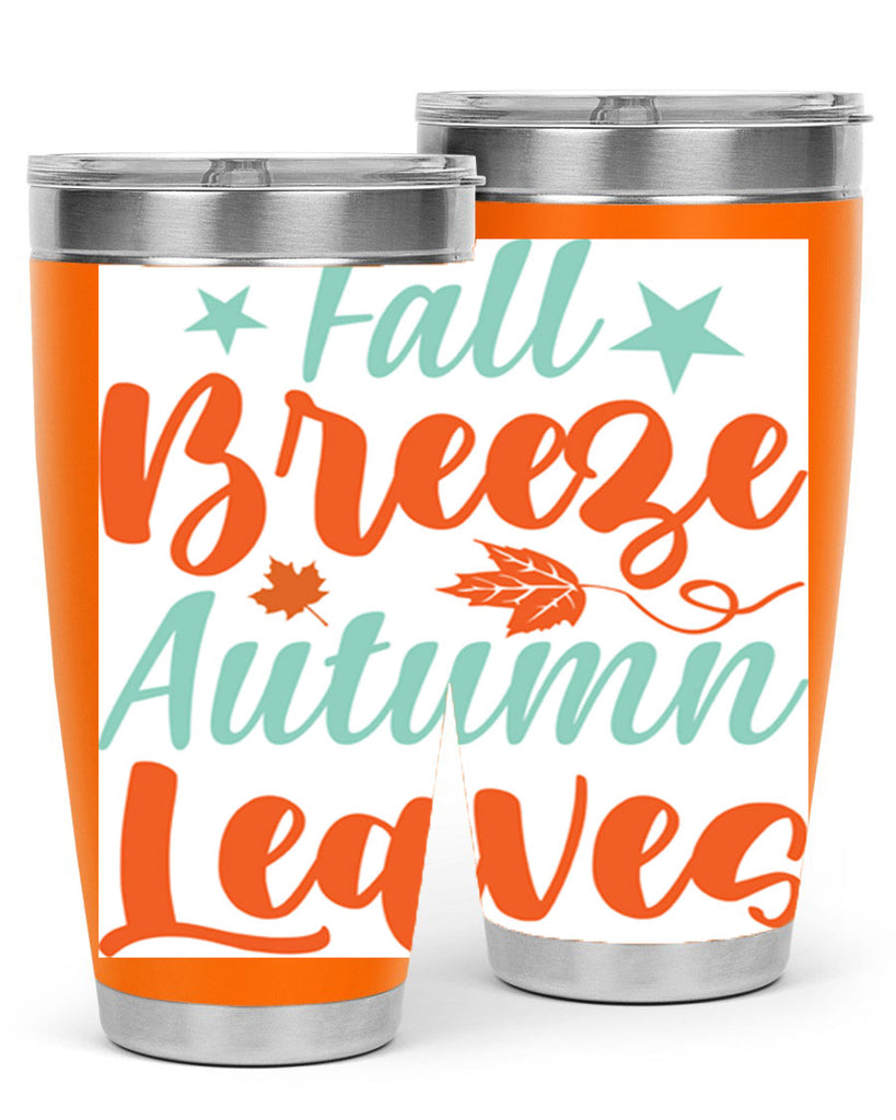 FallBreezeAutumnLeaves 147#- fall- Tumbler