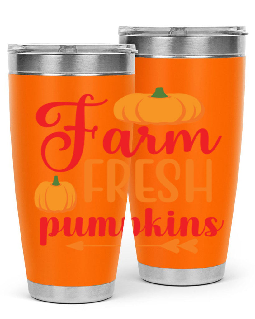 FarmFreshPumpkins 177#- fall- Tumbler