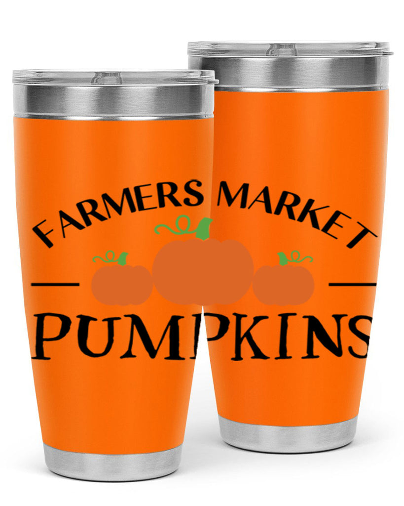 Farmers Market Pumpkins 178#- fall- Tumbler