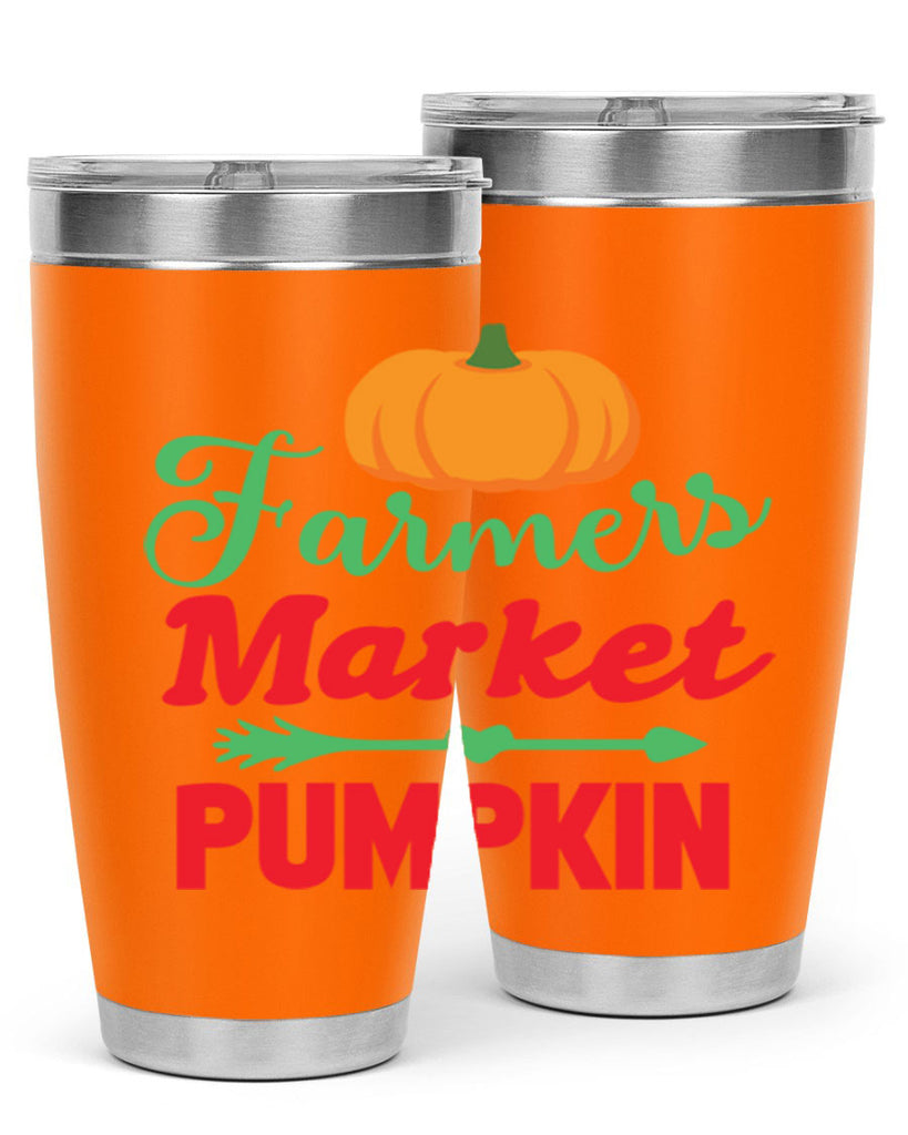 FarmersMarketPumpkin 180#- fall- Tumbler