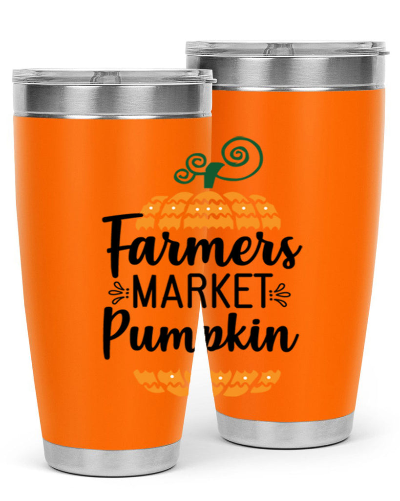 Farmersmarketpumpkin 179#- fall- Tumbler