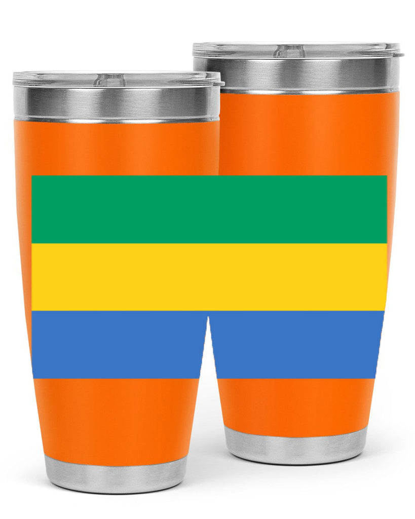 Gabon 136#- world flags- Tumbler