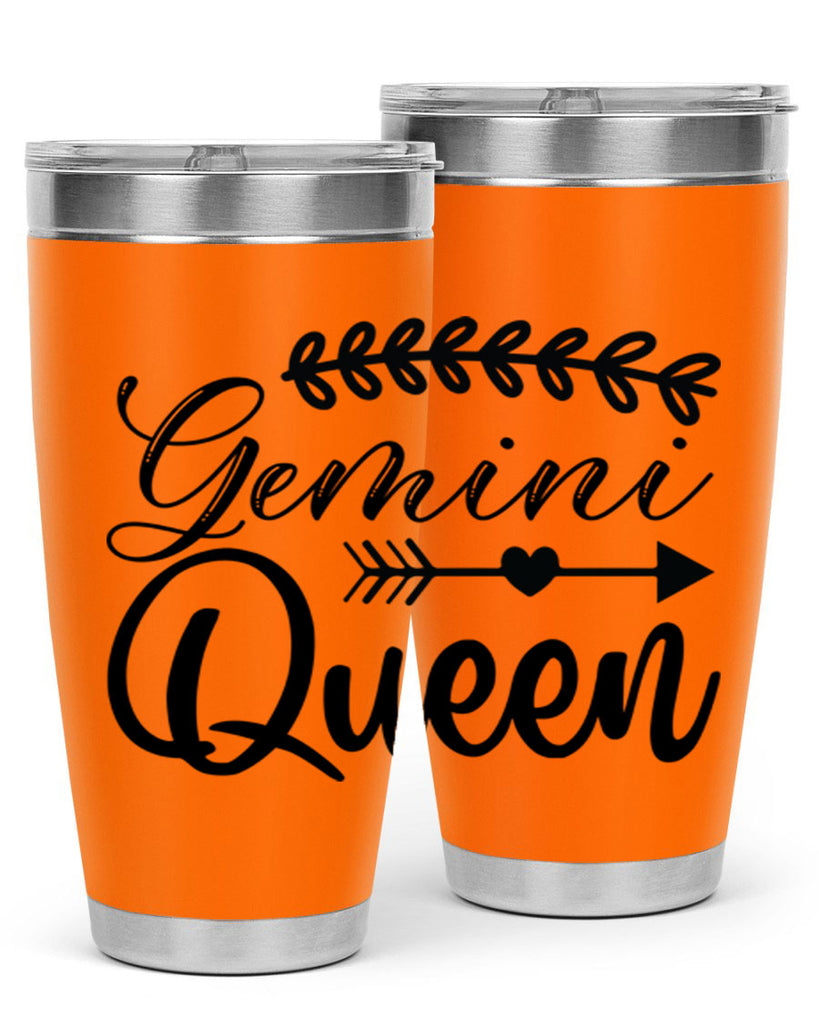 Gemini queen 232#- zodiac- Tumbler