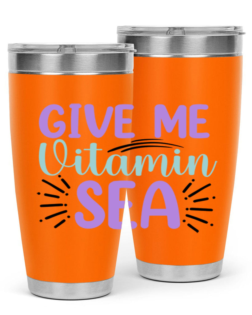 Give Me Vitamin Sea 189#- mermaid- Tumbler