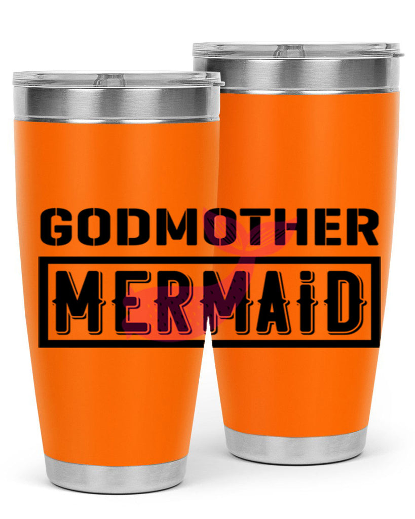 Godmother mermaid 196#- mermaid- Tumbler