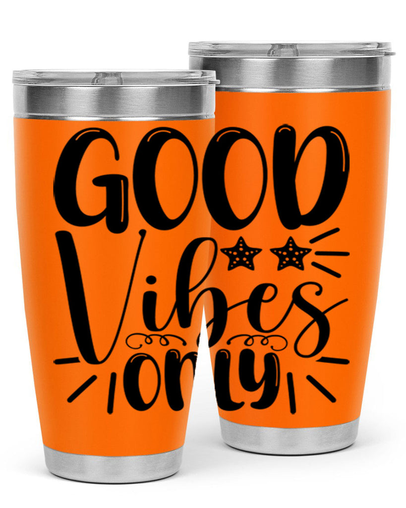 Good Vibes Only 197#- mermaid- Tumbler