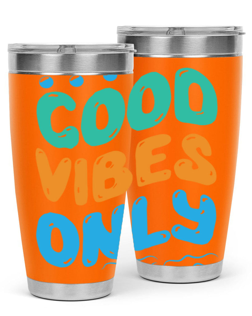 Good Vibes Only Design 200#- mermaid- Tumbler