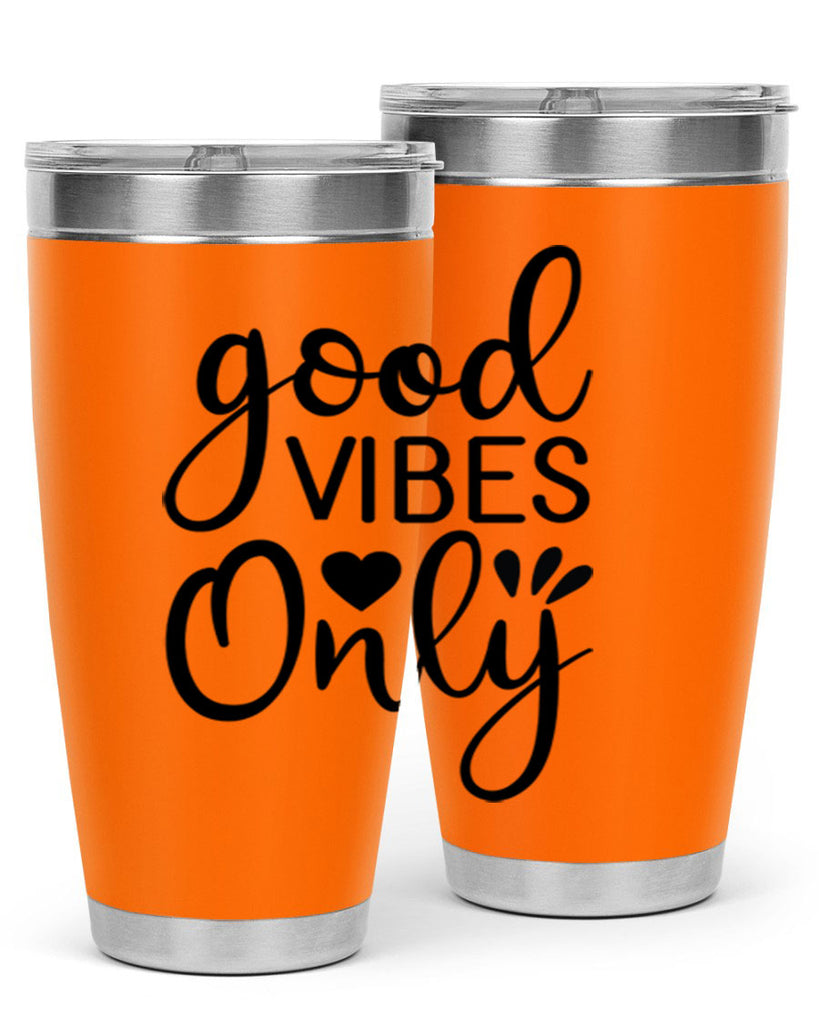 Good vibes only design 202#- mermaid- Tumbler