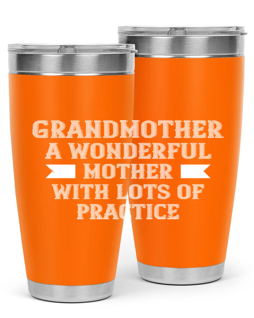 Grandmother a wonderful mother with lots of 82#- grandma - nana- Tumbler