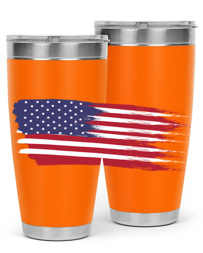 Grunge Flag 54#- Us Flags- Tumbler