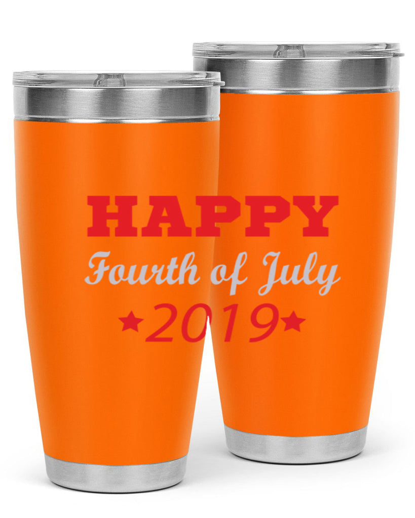 HAPPYFourth of July Style 107#- Fourt Of July- Tumbler