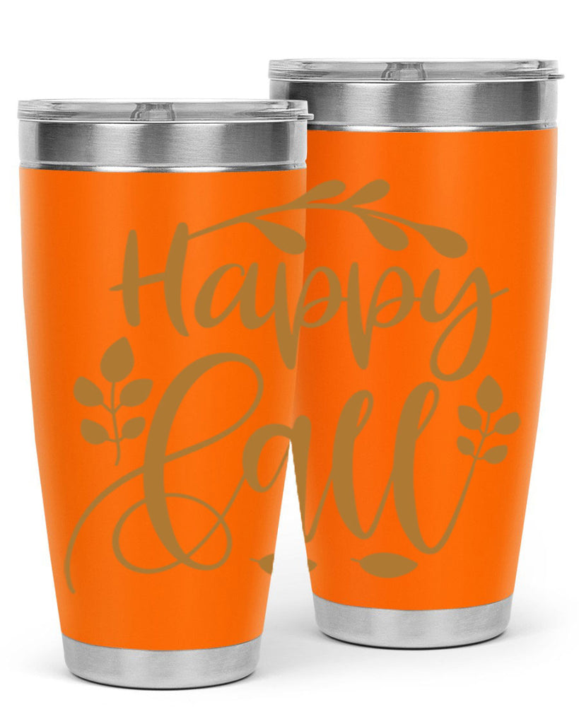 Happy Fall 236#- fall- Tumbler