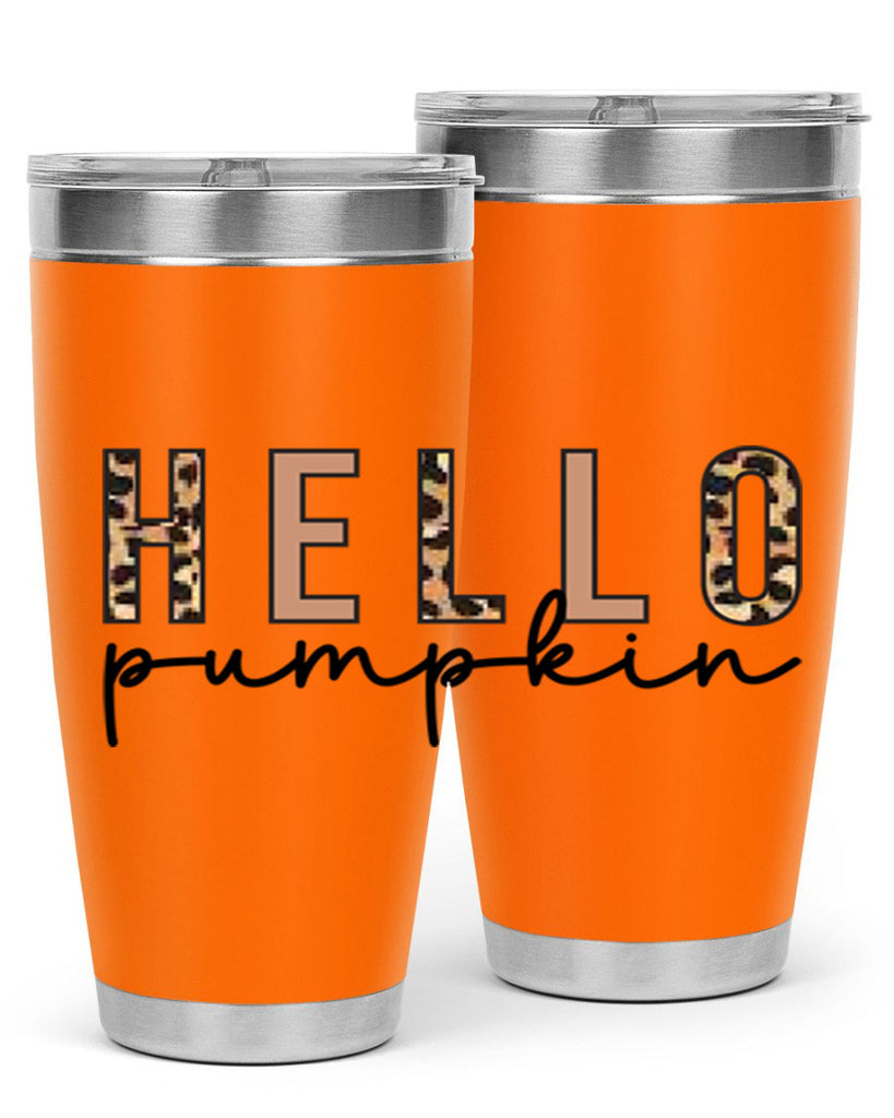 Hello Pumpkin Fall 291#- fall- Tumbler