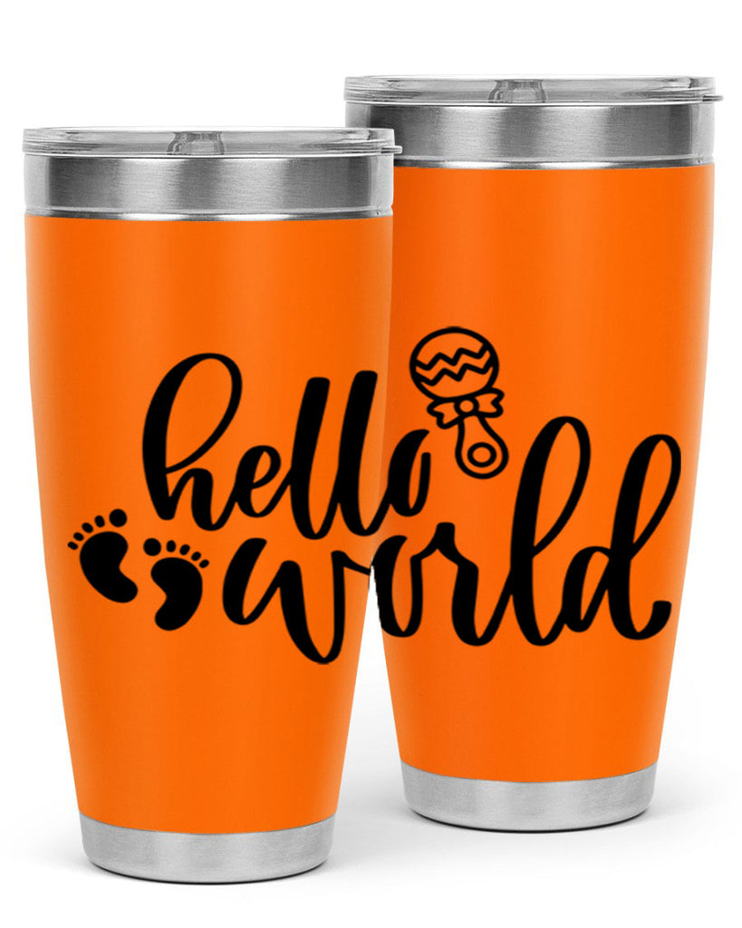 Hello World Style 90#- baby- tumbler