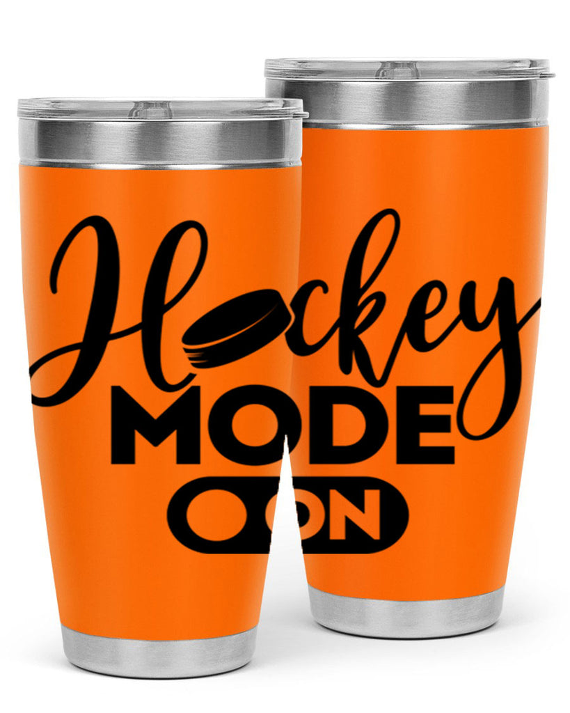 Hockey mode On 1187#- hockey- Tumbler