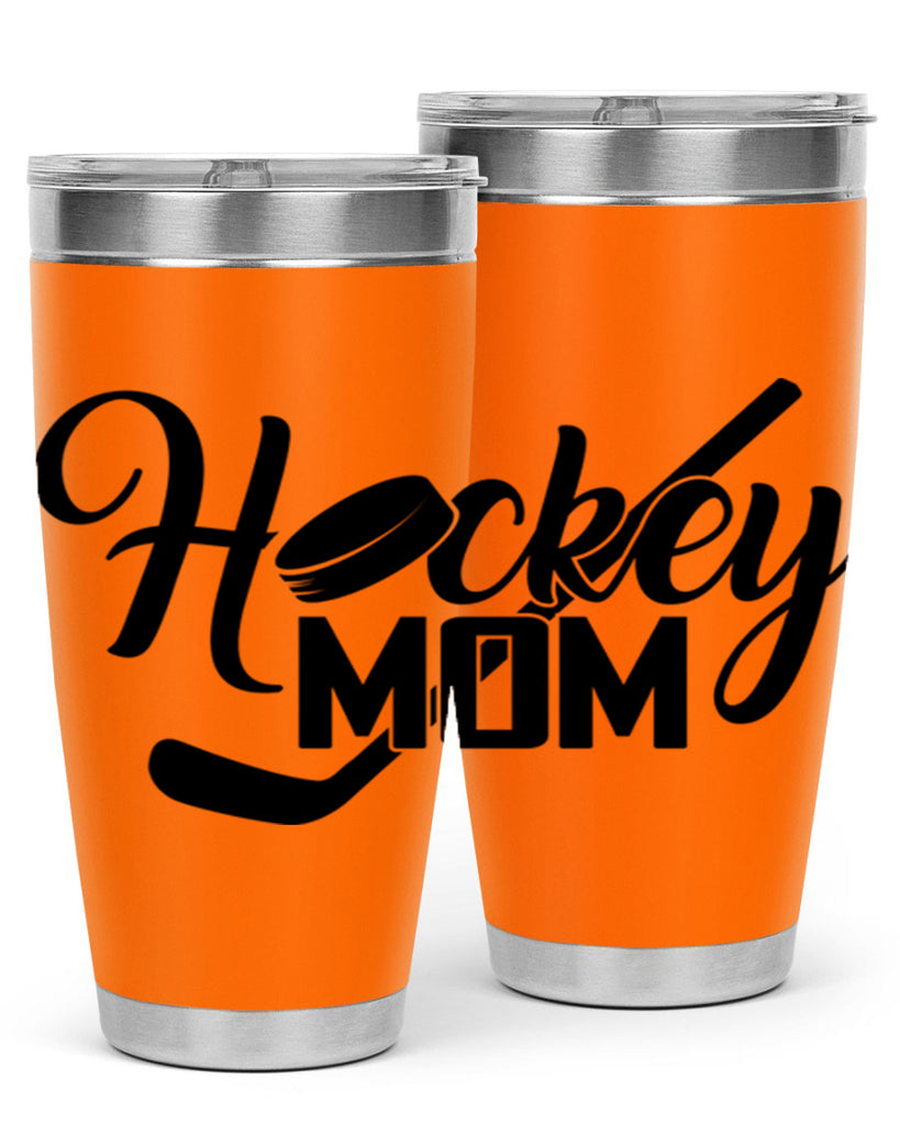 Hockey mom 1186#- hockey- Tumbler