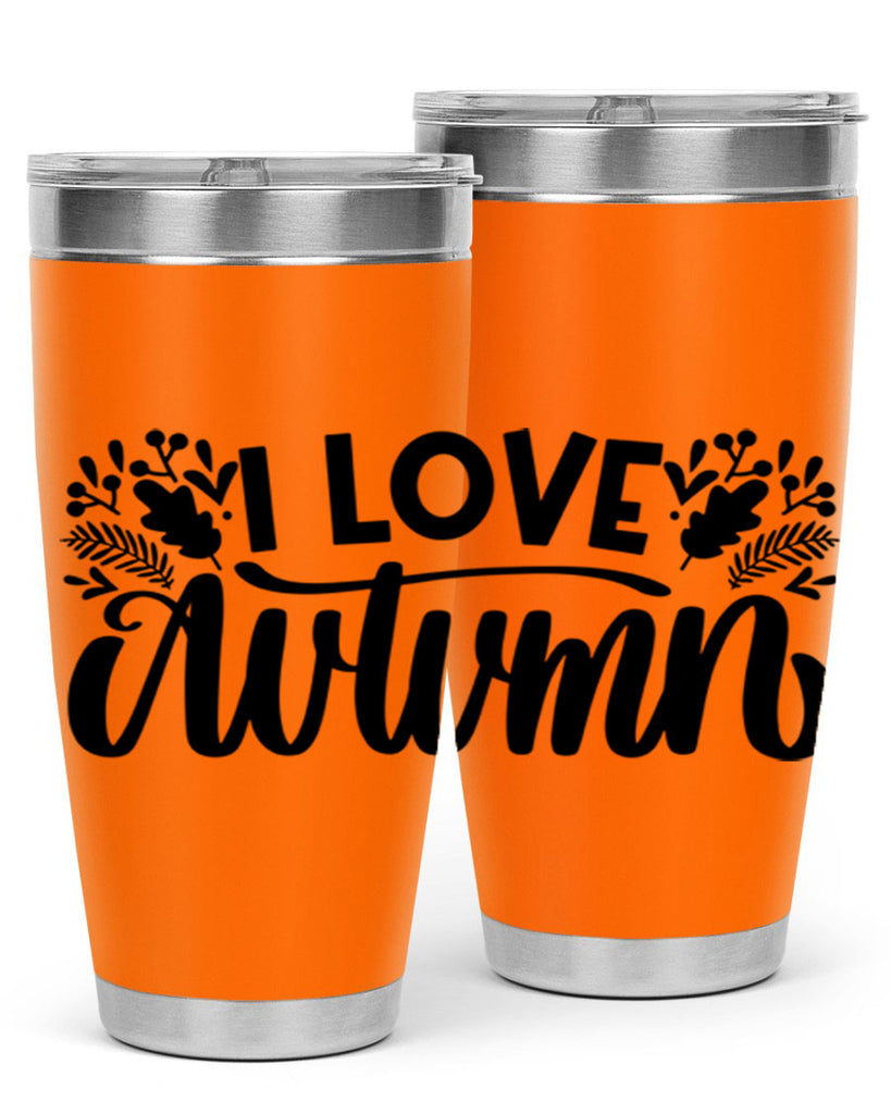 I Love Autumn 497#- fall- Tumbler