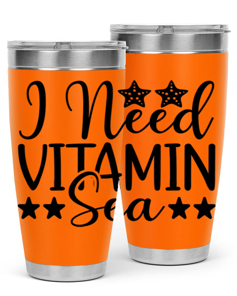 I Need Vitamin Sea 232#- mermaid- Tumbler
