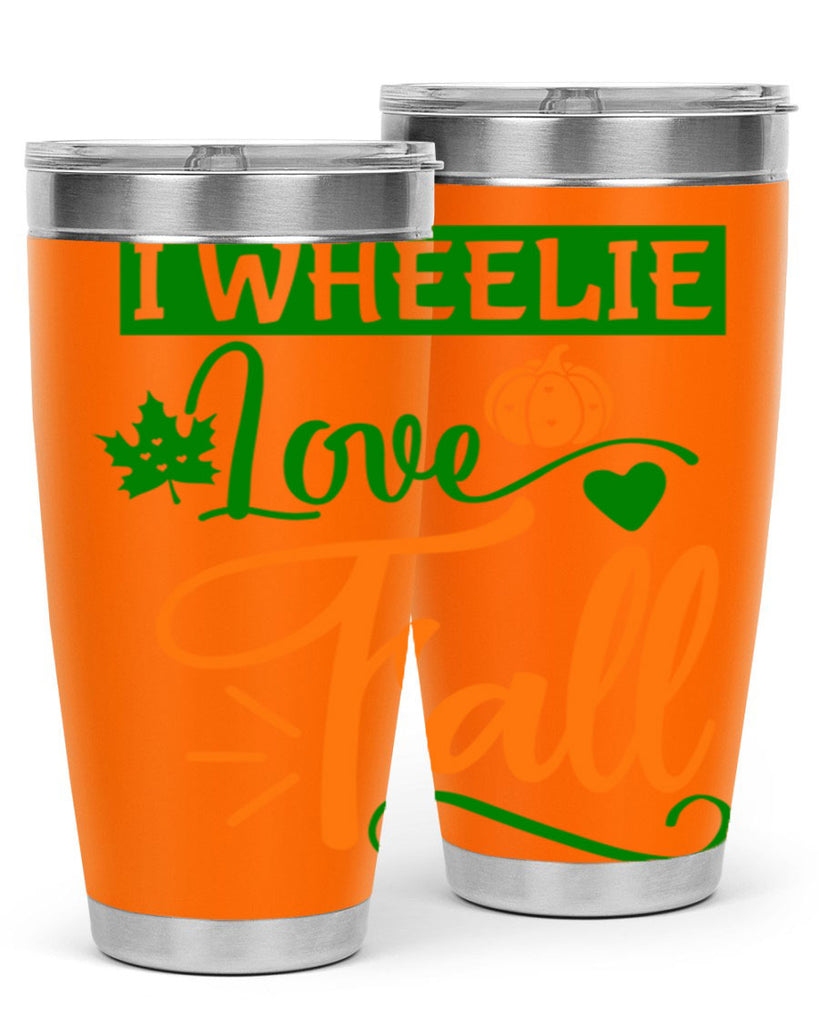 I Wheelie Love Fall 341#- fall- Tumbler