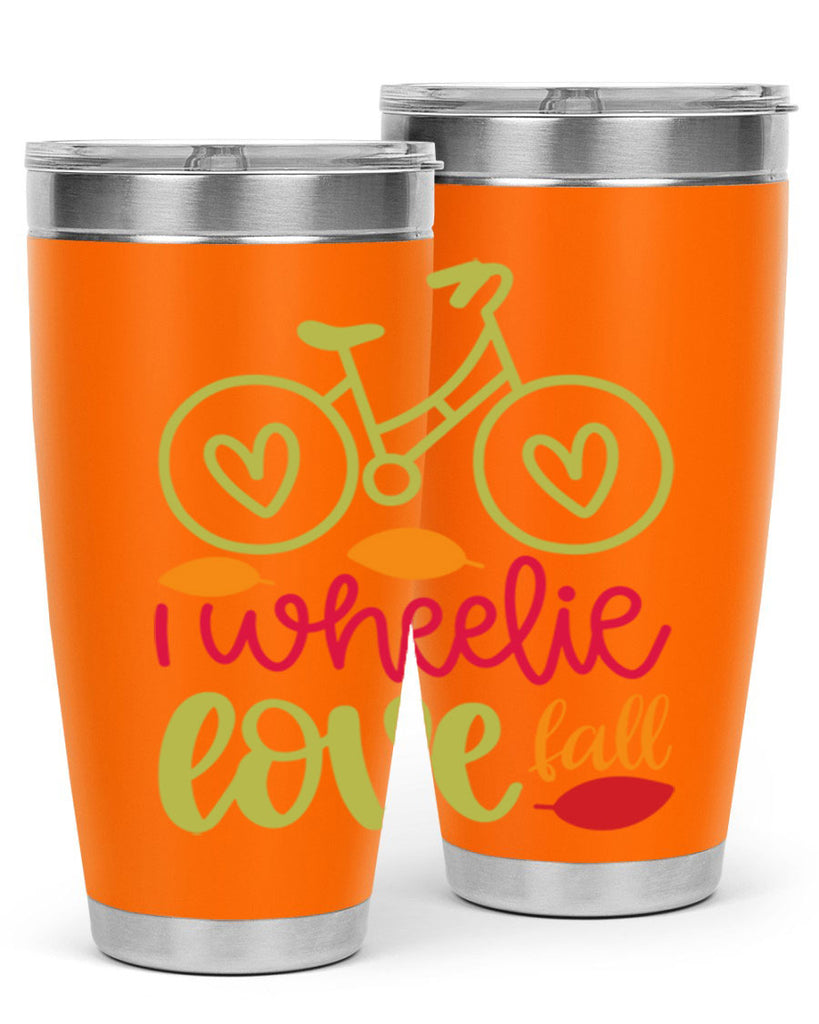 I Wheelie Love Fall 342#- fall- Tumbler