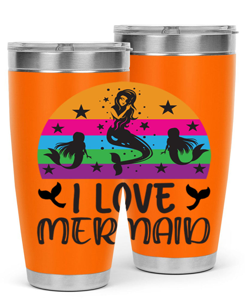 I love mermaid 230#- mermaid- Tumbler