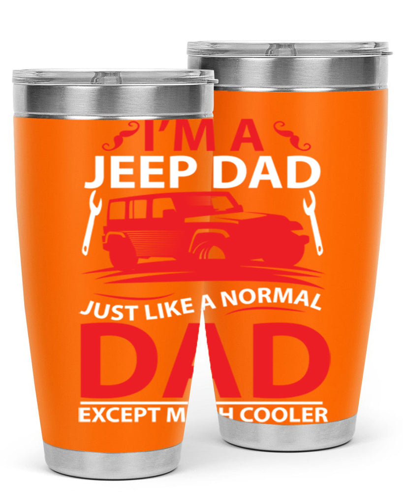 IM AJEEP DAD 51#- dad- Tumbler