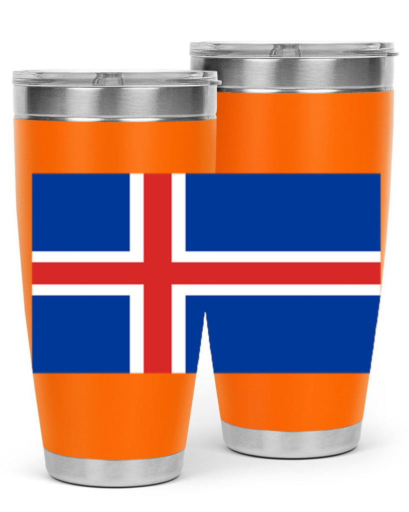 Iceland 122#- world flags- Tumbler