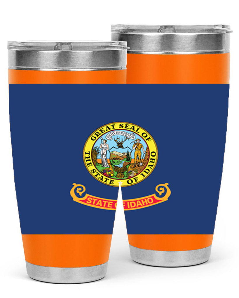 Idaho 40#- Us Flags- Tumbler